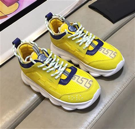 dhgate versace sneakers|DHgate Review On Versace Chain Reaction Sneakers .